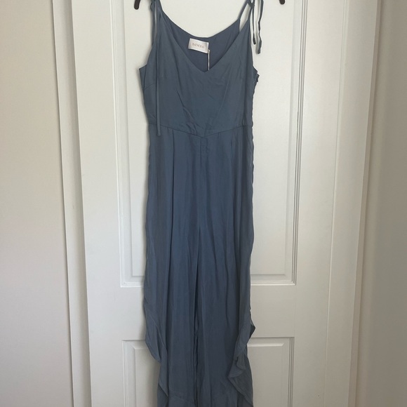 Anthropologie blue jumpsuit, NWT - Picture 6 of 6